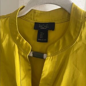 RACHEL Rachel Roy | Women's Mustard Silky Dolman Style Blouse